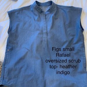 Figs Rafaela scrub top oversized fit